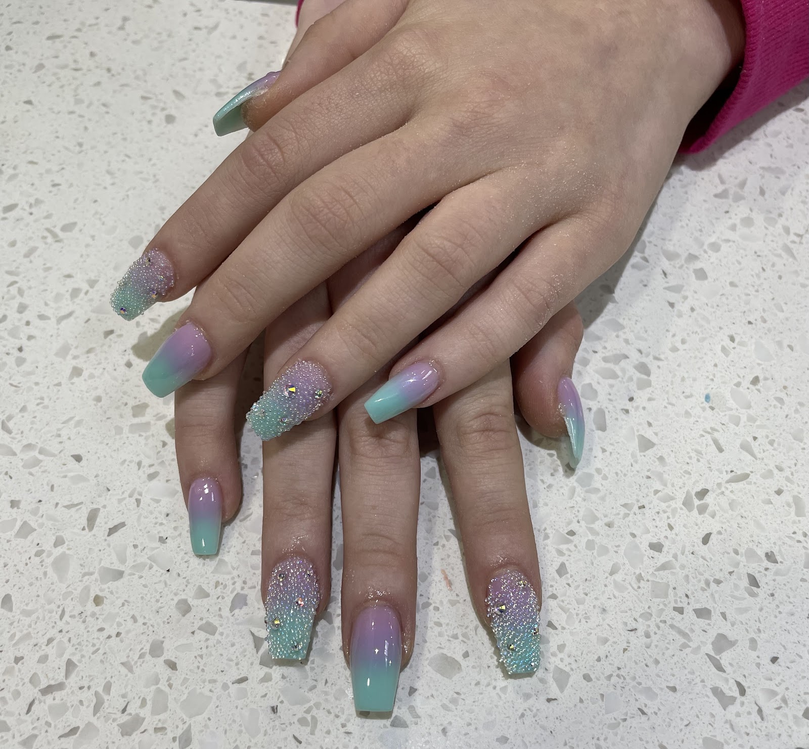 USA Nails nail work in Lexington, South Carolina